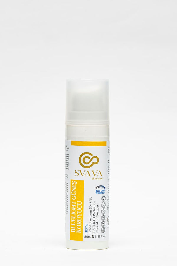 Blue Light Güneş Koruyucu – SPF 50+ HEV Işın Koruma & Renkli BB Krem